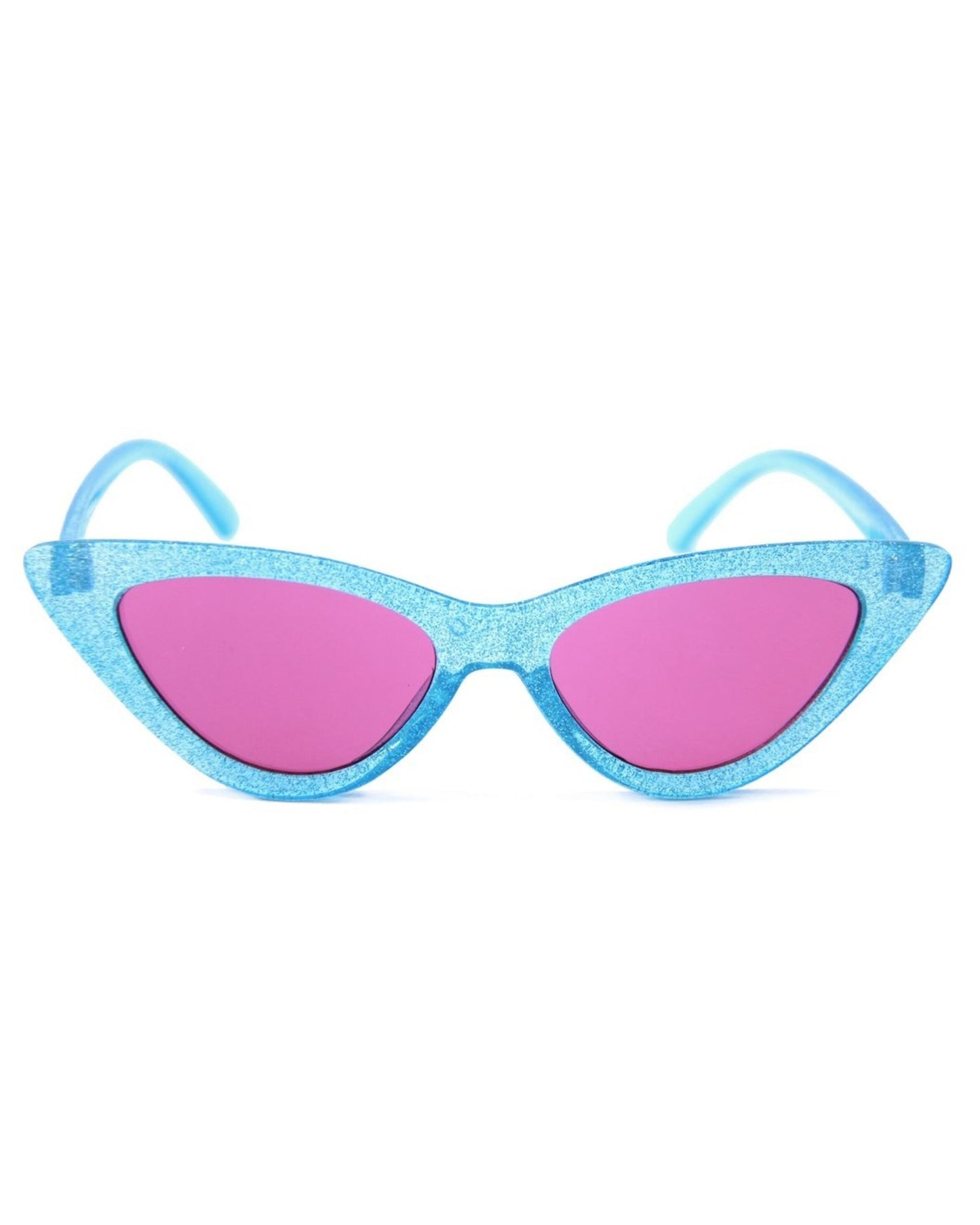 Space Needle Sunglasses (Blue Sparkle)