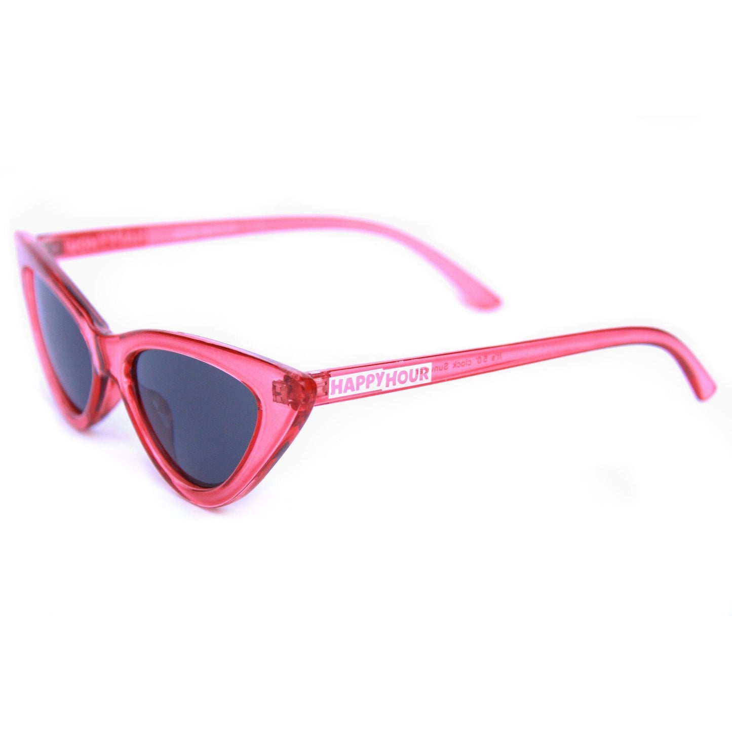 Space Needle Sunglasses (Clear Red)