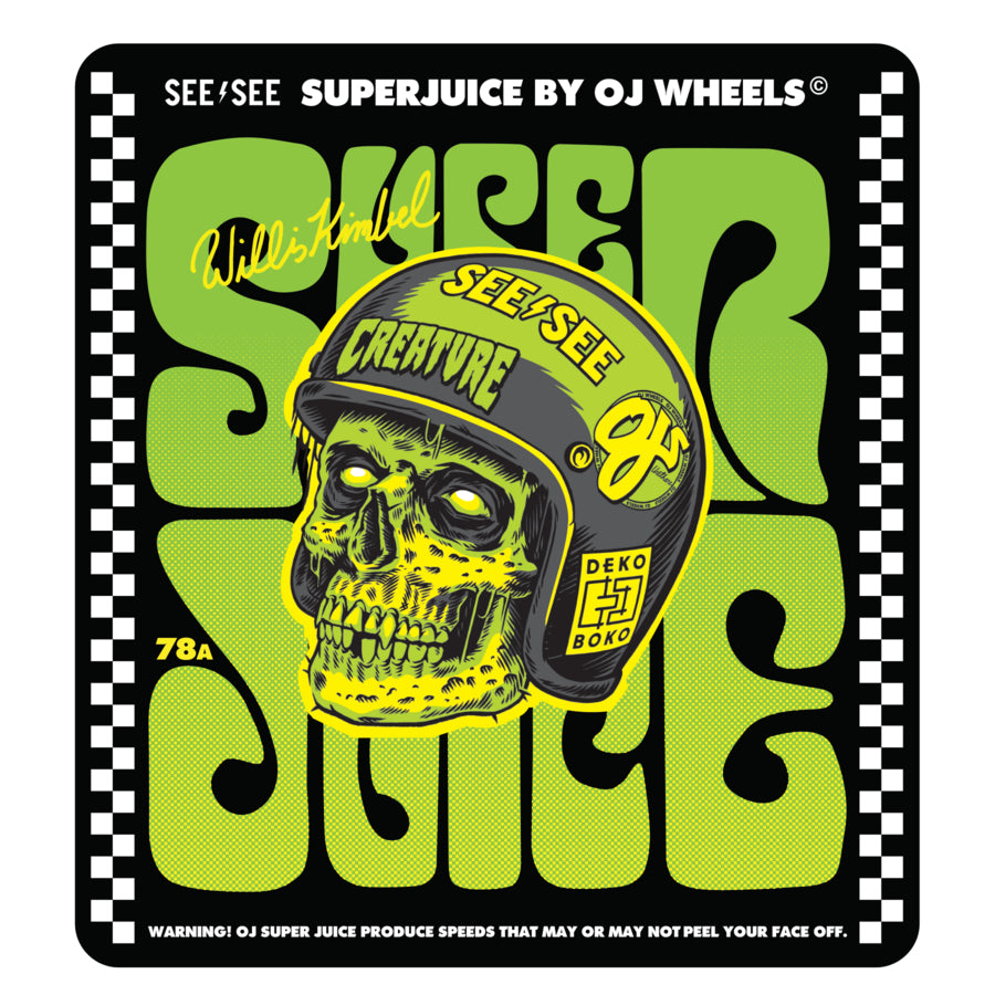 Super Juice 78a Kimbell See See Wheels (60mm)