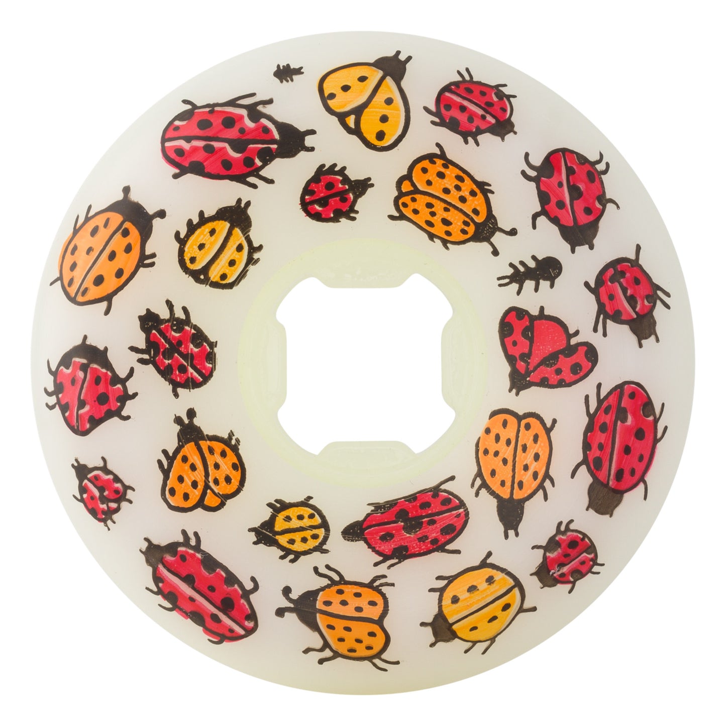 Boserio 99a Ladybugs Original White Wheels (58mm)