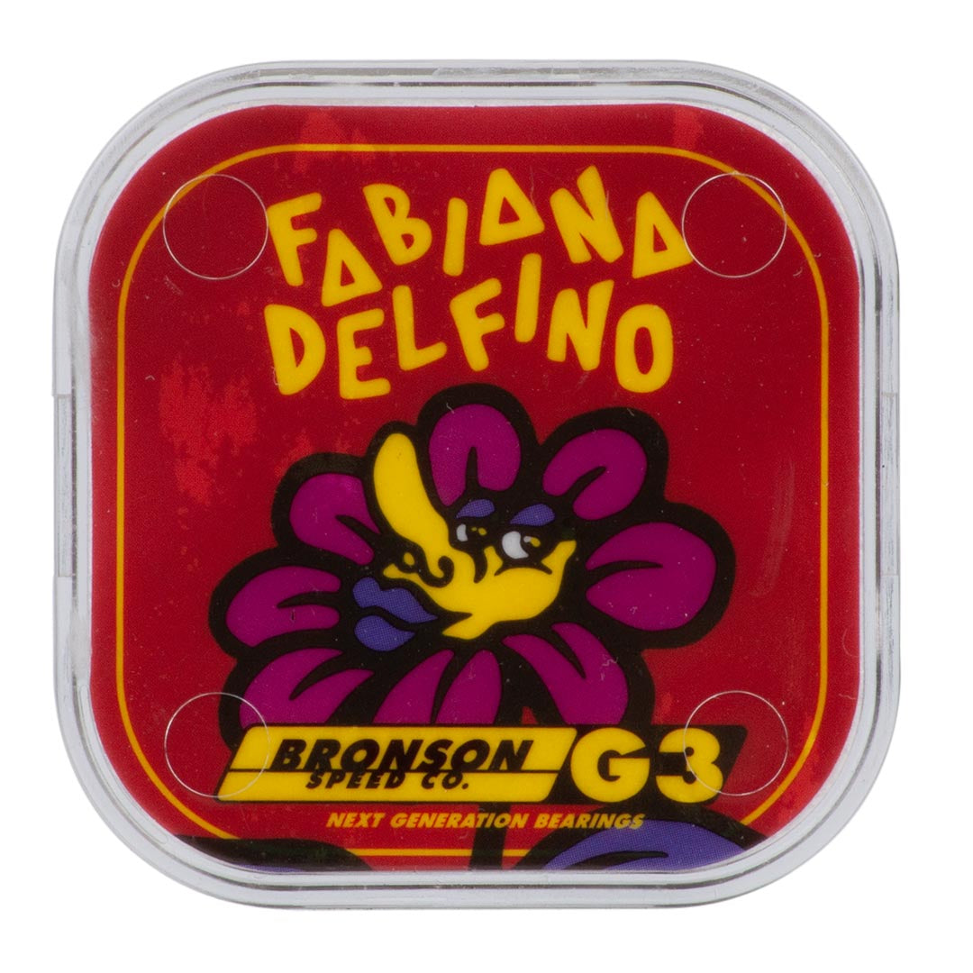 Bronson Fabiana Delfino Pro G3 Skateboard Bearings