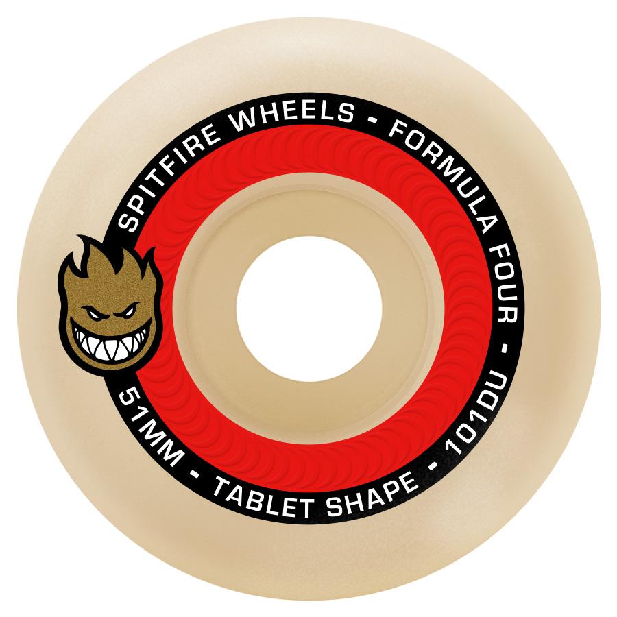 Formula Four 101a Tablets Natural Wheels (53mm)