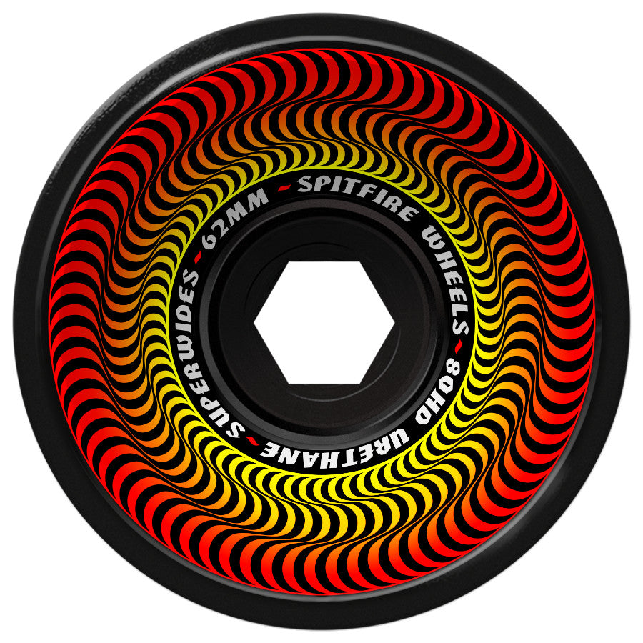 80HD Superwides Black Wheels (62mm)