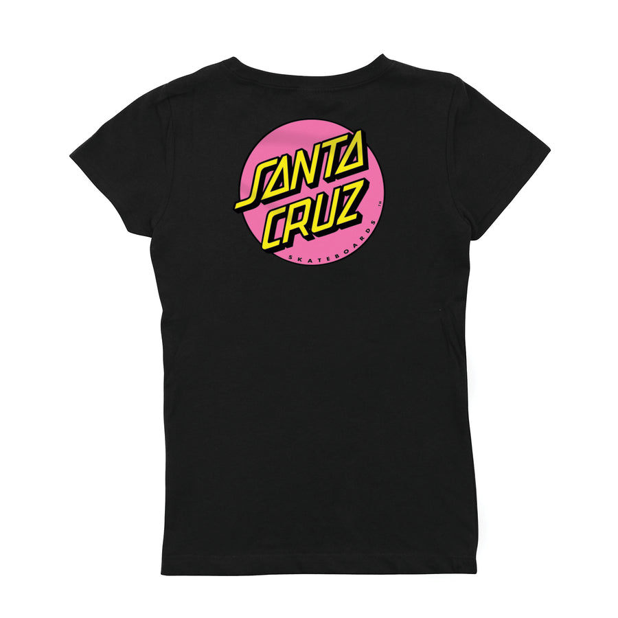 Other Dot S/S Lightweight Girls T-Shirt (Black)