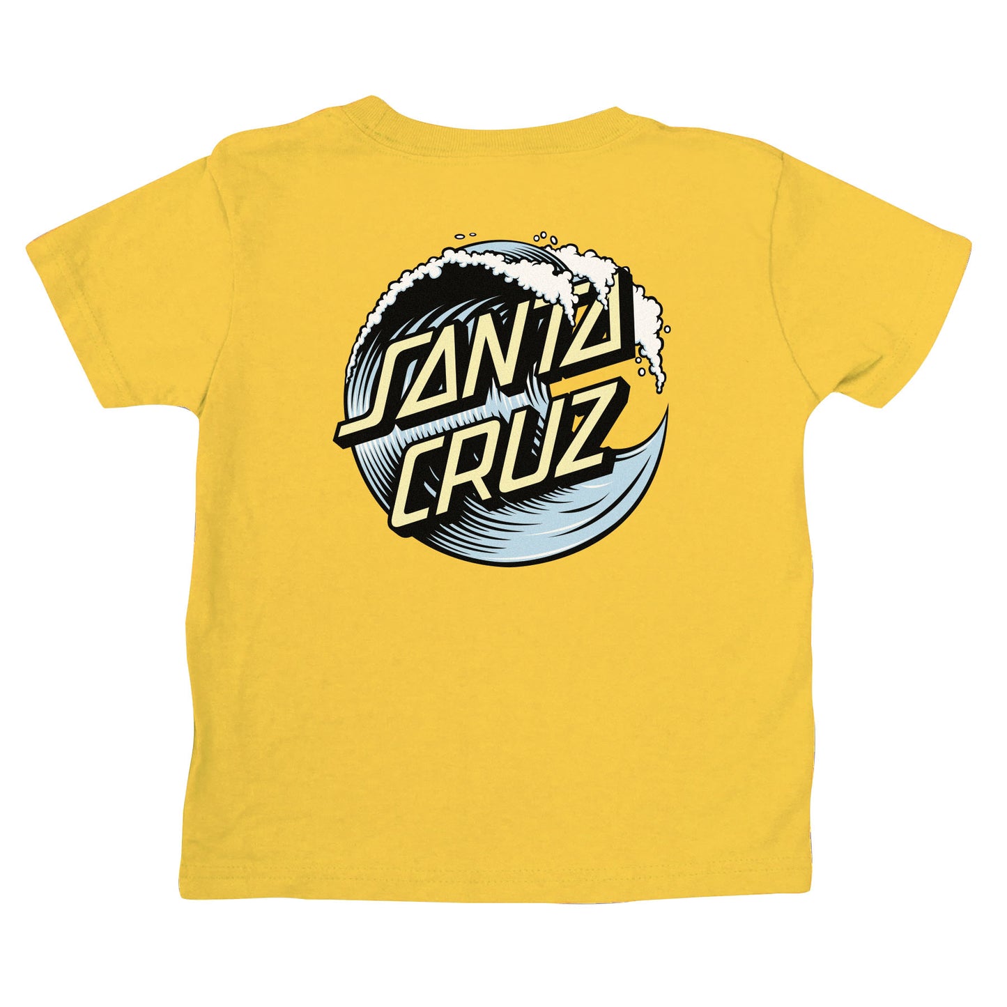 Wave Dot S/S Midweight Kids T-Shirt (Gold)