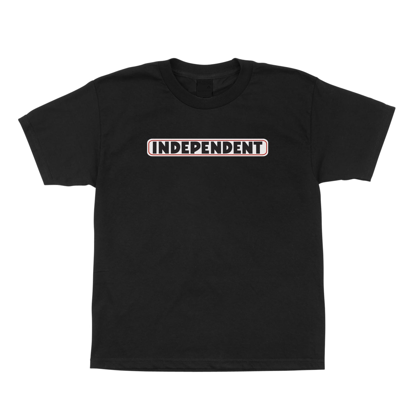 Bar Logo S/S Midweight Youth T-Shirt (Black)