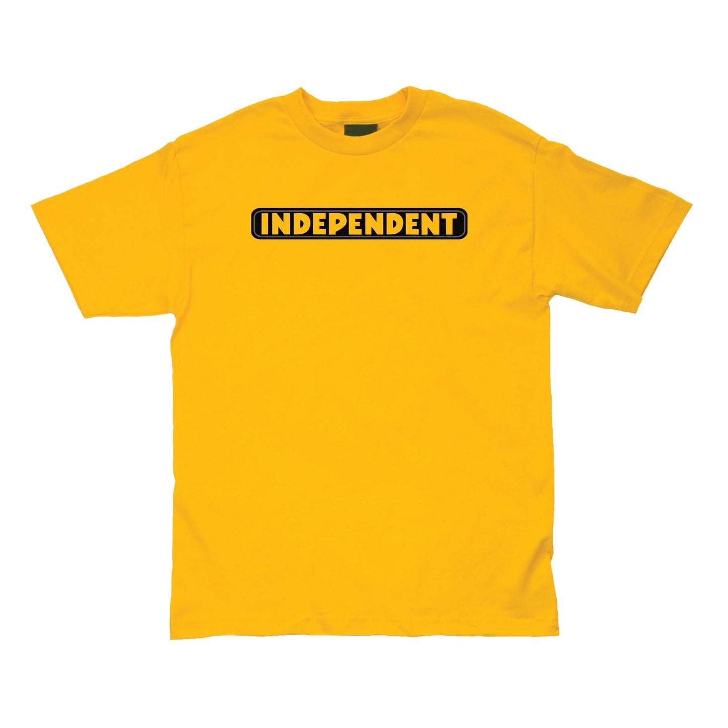 Bar Logo S/S Midweight Youth T-Shirt (Gold/Grey)