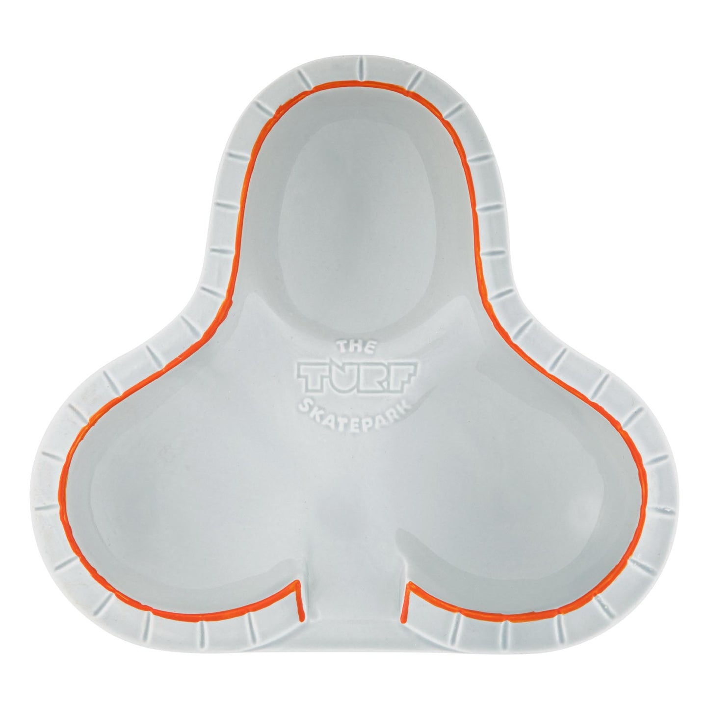 Turf Clover Bowl Valet (Grey/Orange)