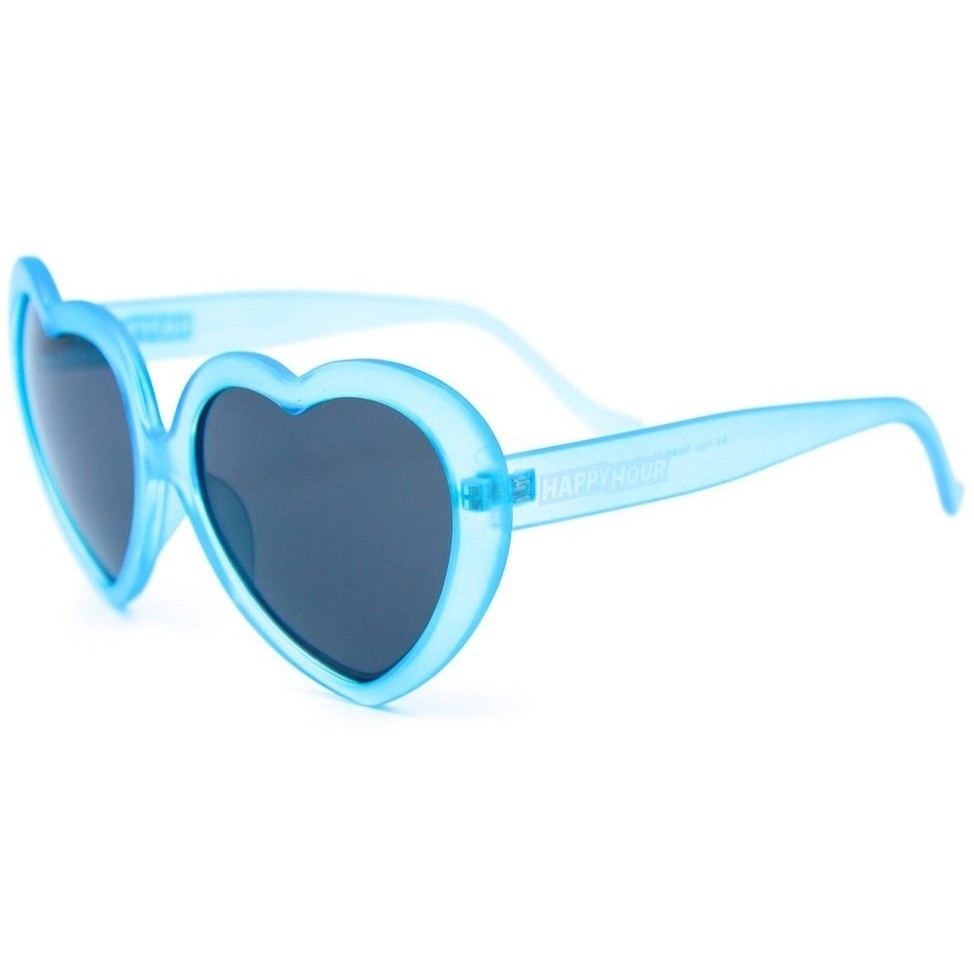 Heart-On Sunglasses (Blue Frost)