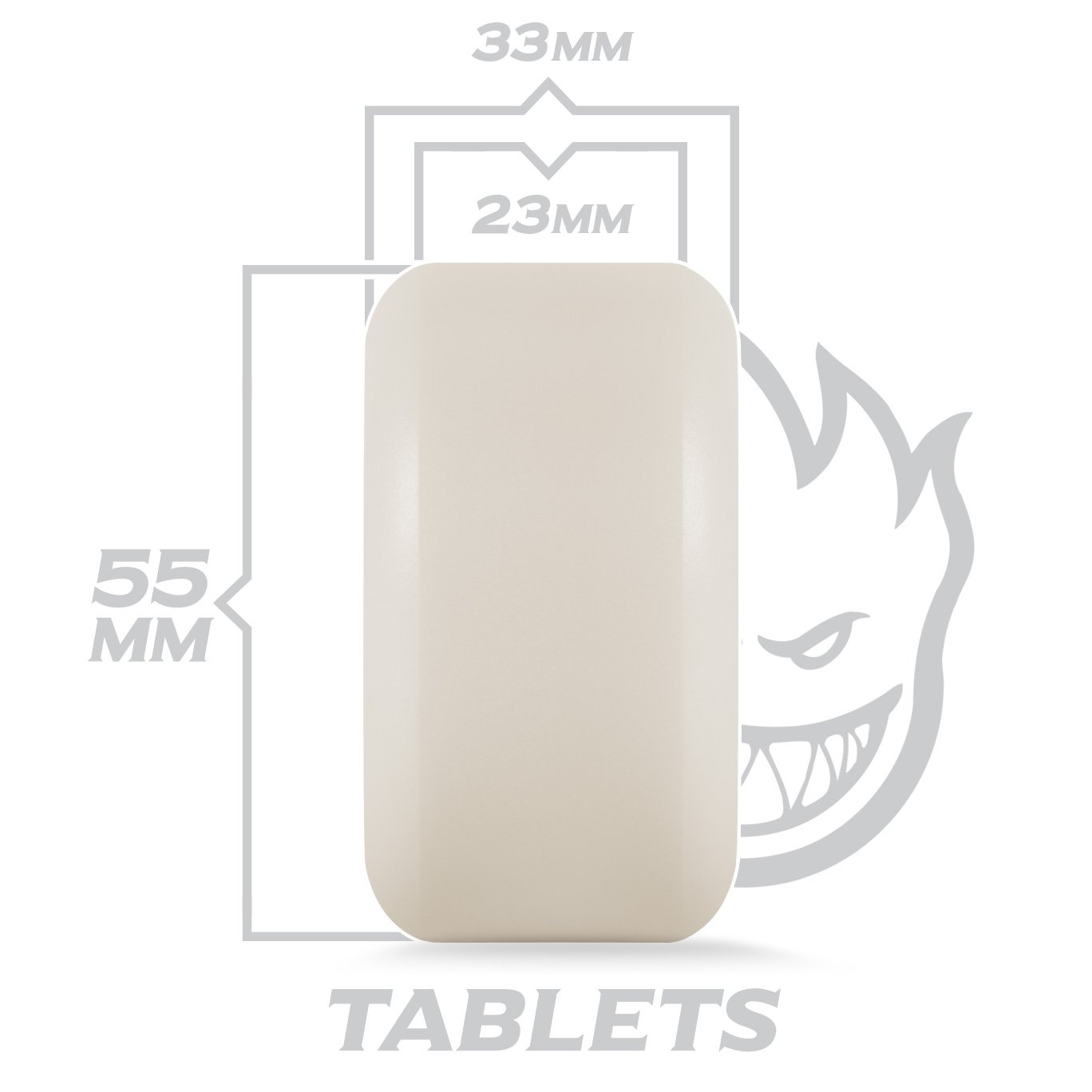 Formula Four 101a Tablets Natural Wheels (53mm)