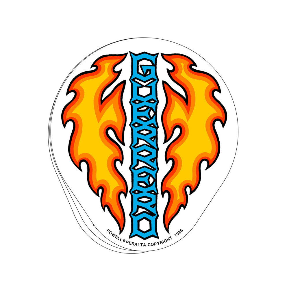 Bones Brigade Guerrero Dagger Sticker