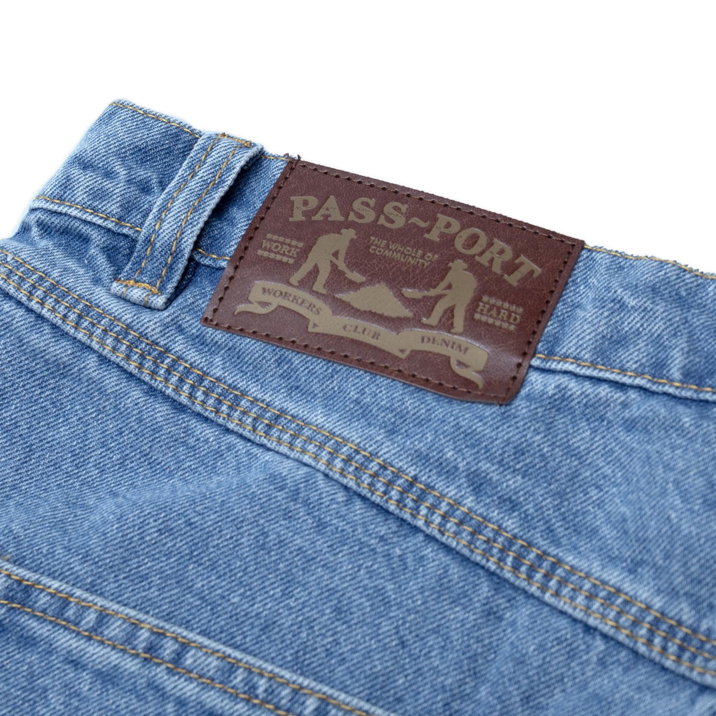 Workers Club Denim Jean (Washed Light Indigo)