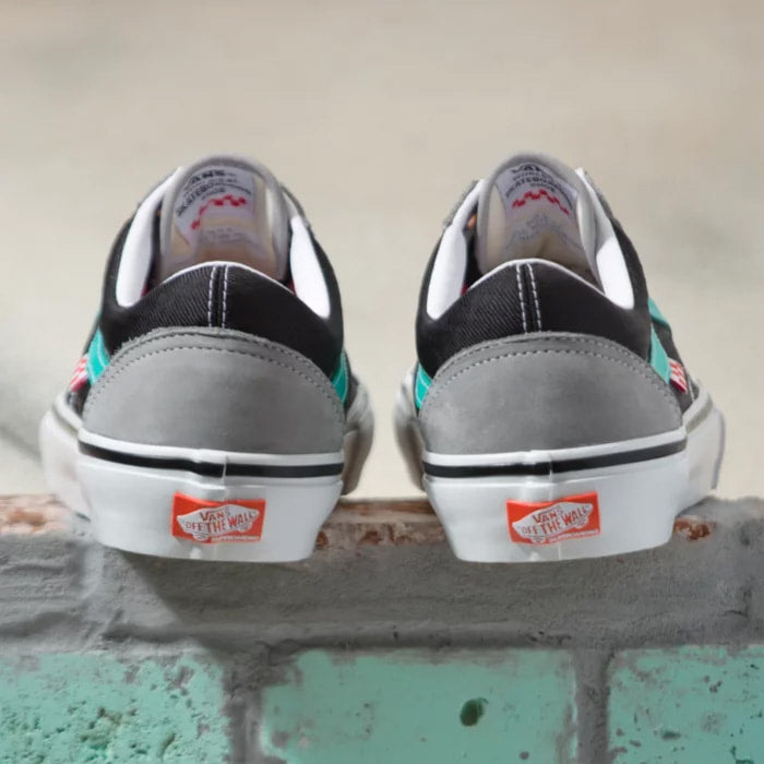 Skate Lucid Old Skool (Black/Gray/Atlantis)
