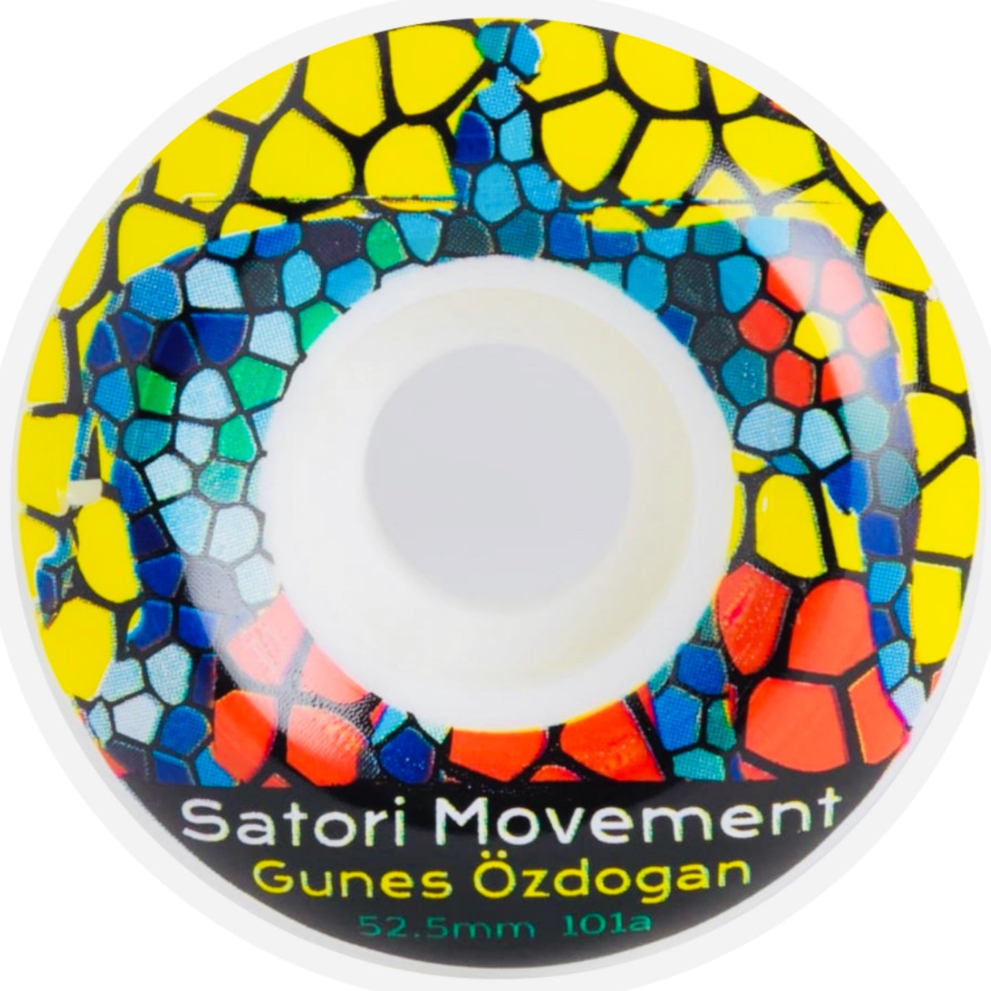 Gunes Ozdogan 101a Stained Glass Pro Conical Wheels (52.5mm)