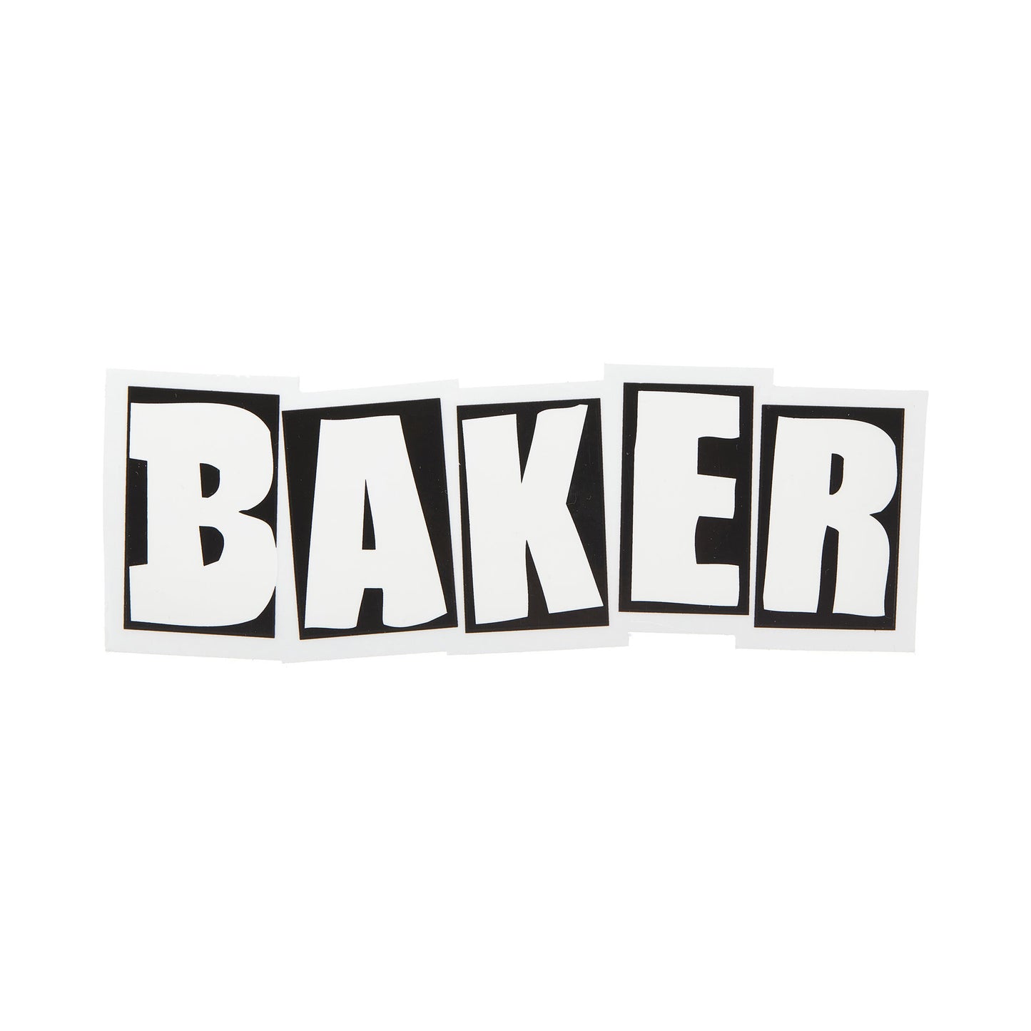 Baker Brand Logo Sticker (5" x 1.75")