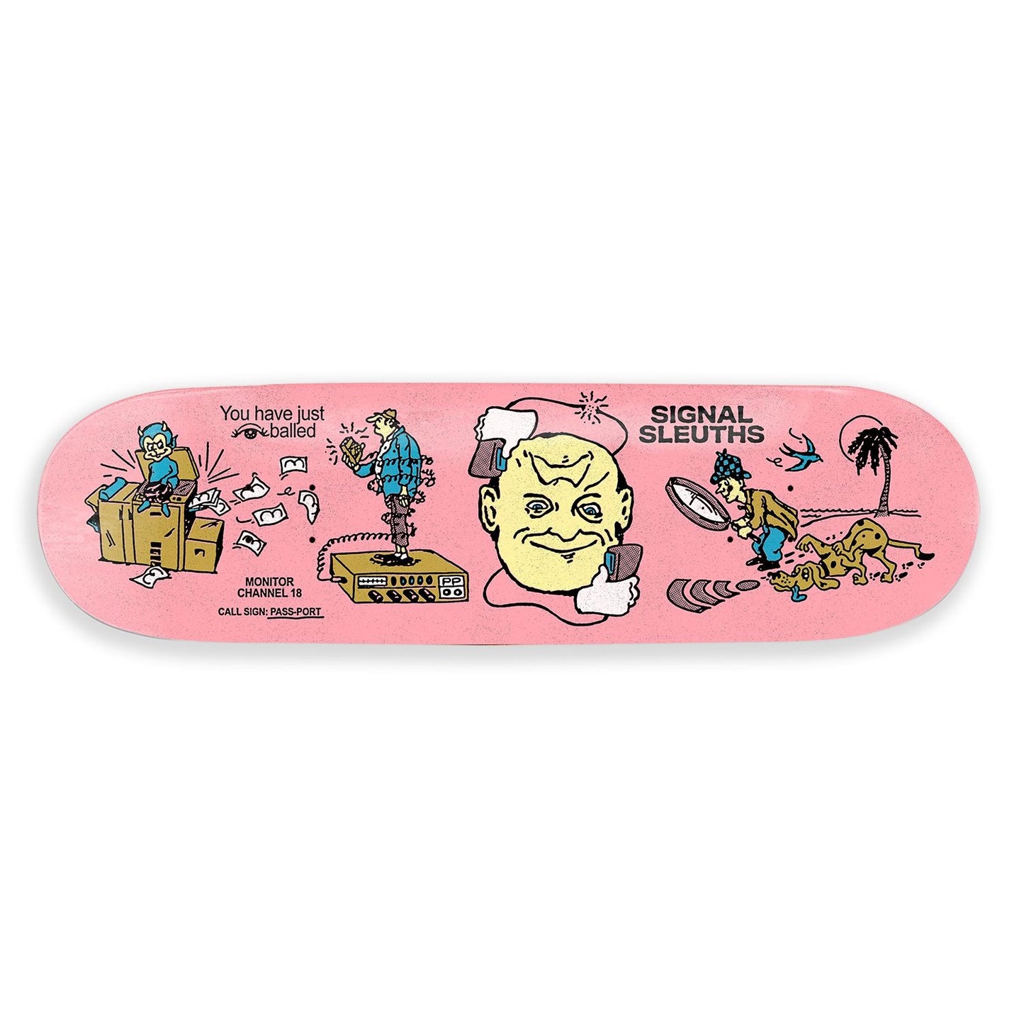 Eyeball Series - Signal Sleuths Deck (8.375)