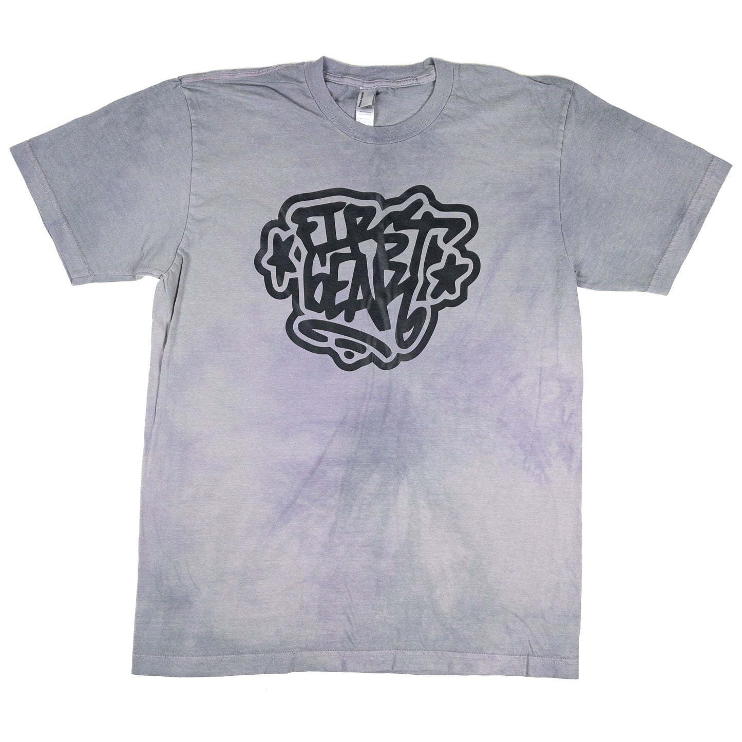Stars Hand-Dyed Tee (Dusty Pink/Purple)