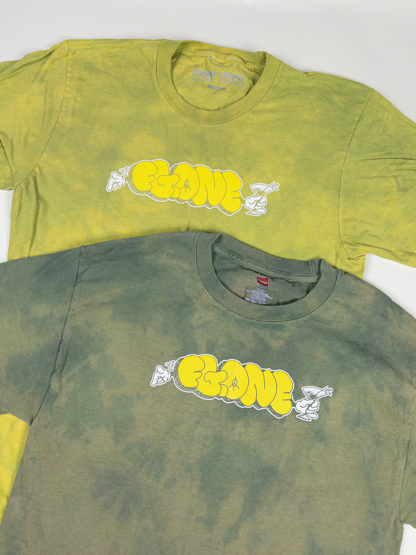 FG.One Hand-Dyed Tee (Green)