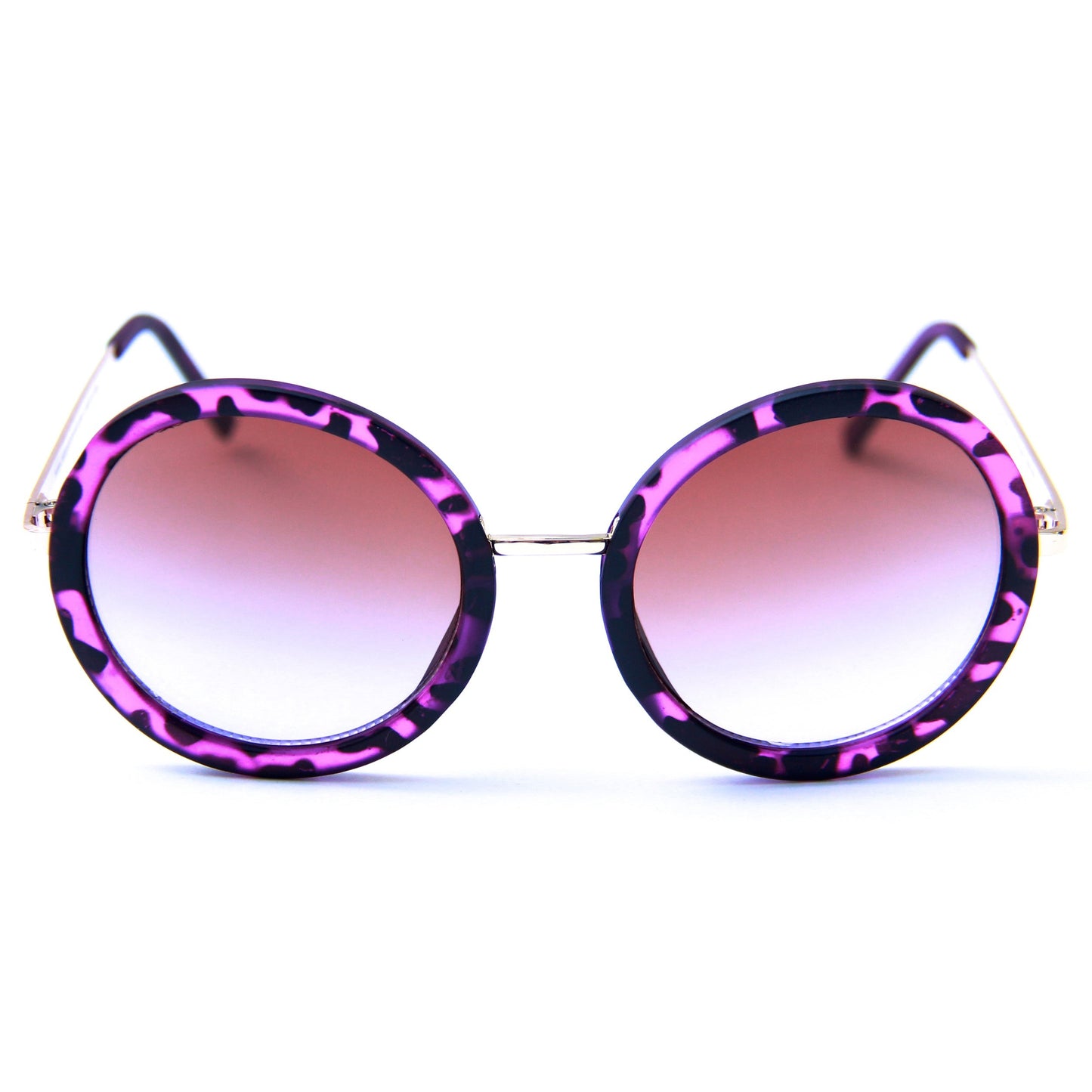 Square Sunglasses (Purple Tortoise)