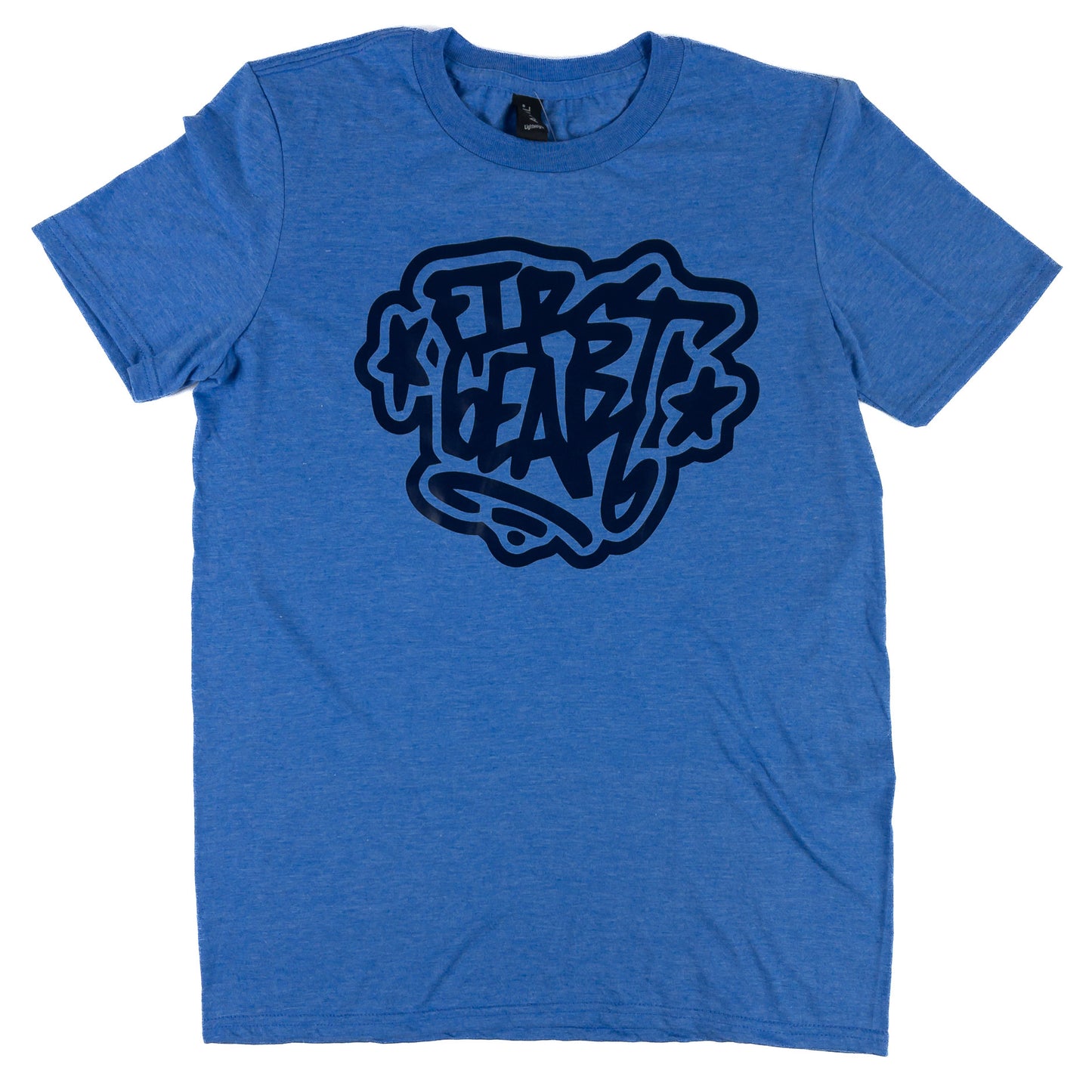 Stars Tee (Heather Blue)