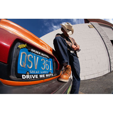 Drive Me Nuts License Plate Frame