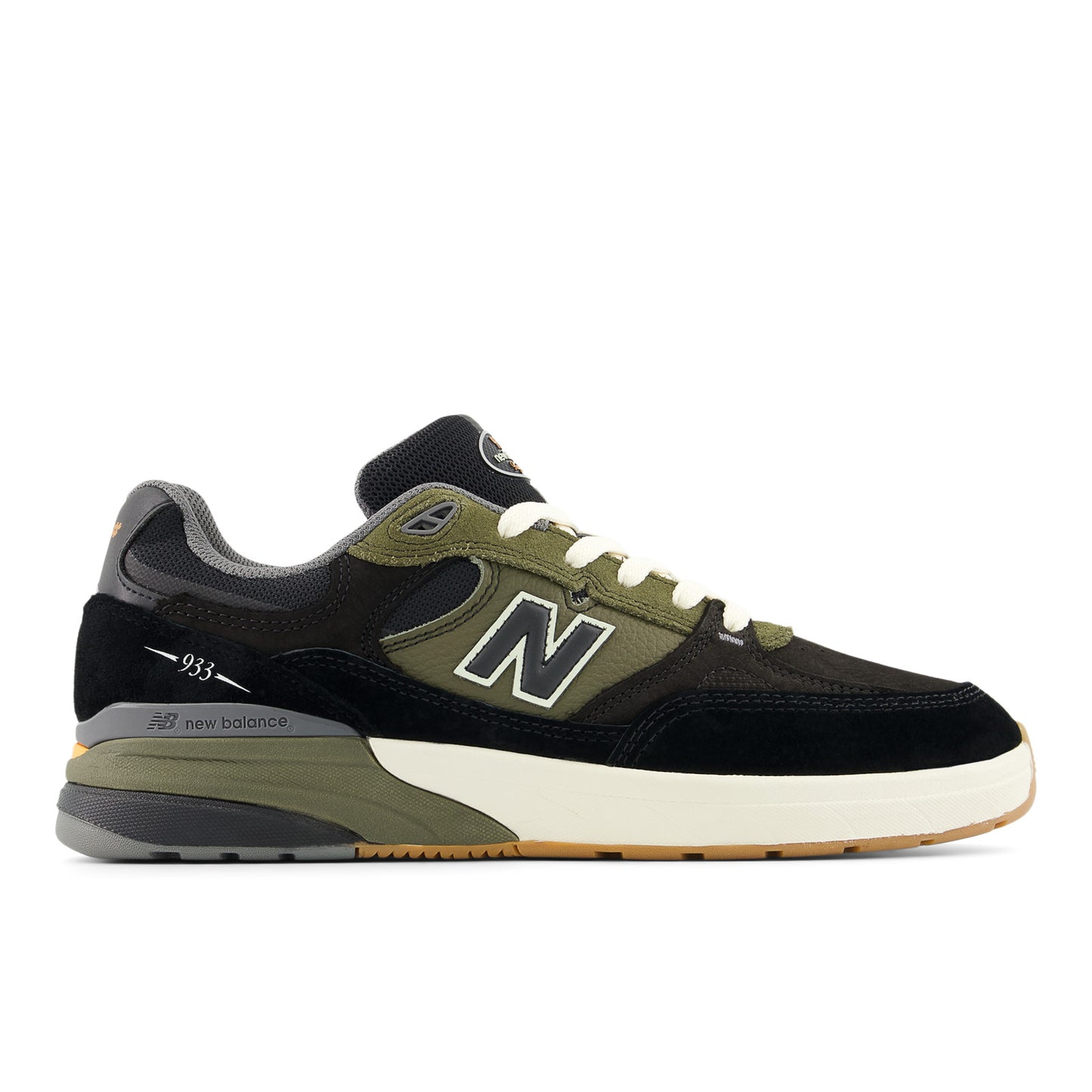 Numeric Andrew Reynolds 933 Wide (Black/Olive) - NM933BST