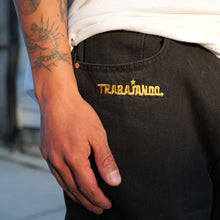 Traba G Baggy Denim Jeans (Black)