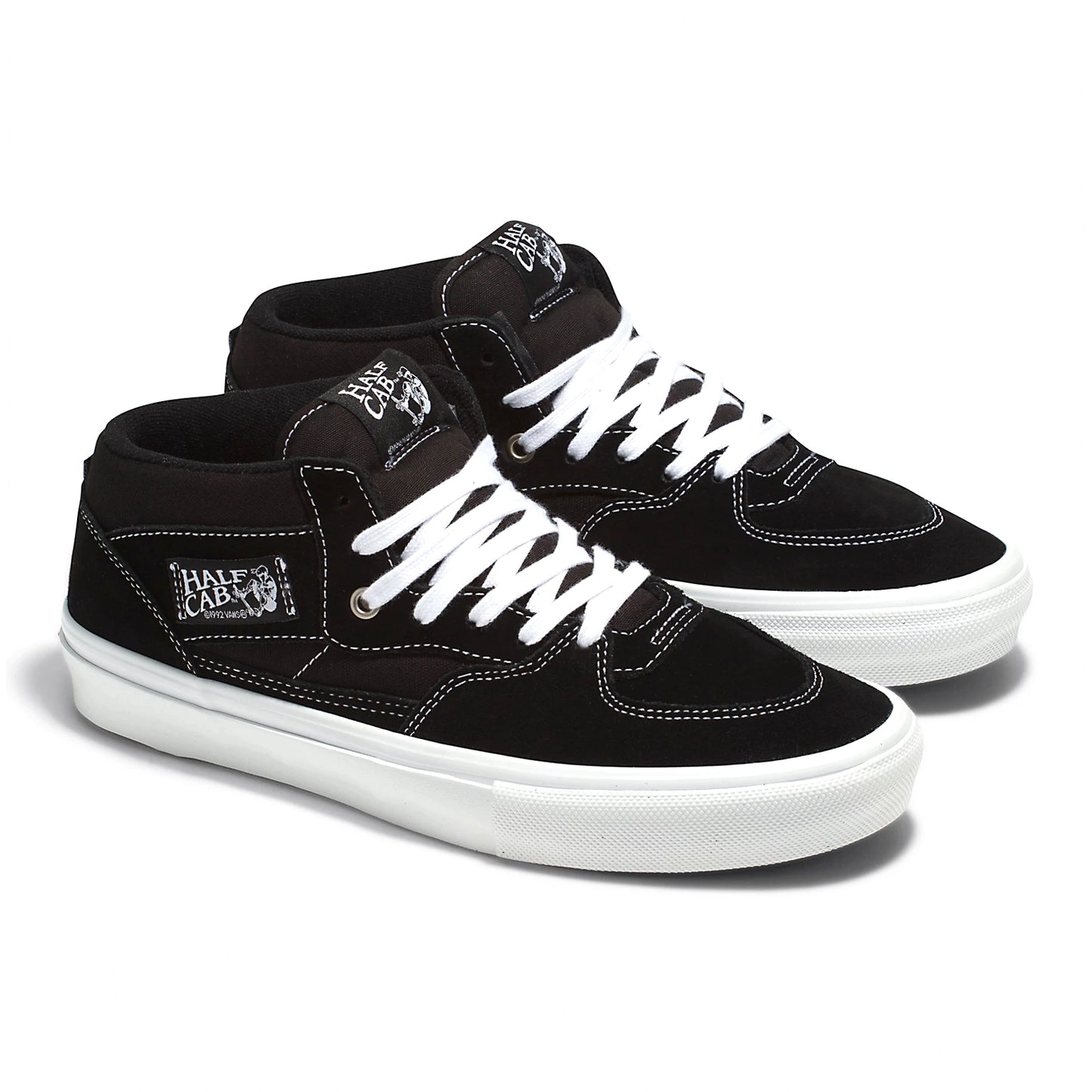 Skate Half Cab (Black/White)