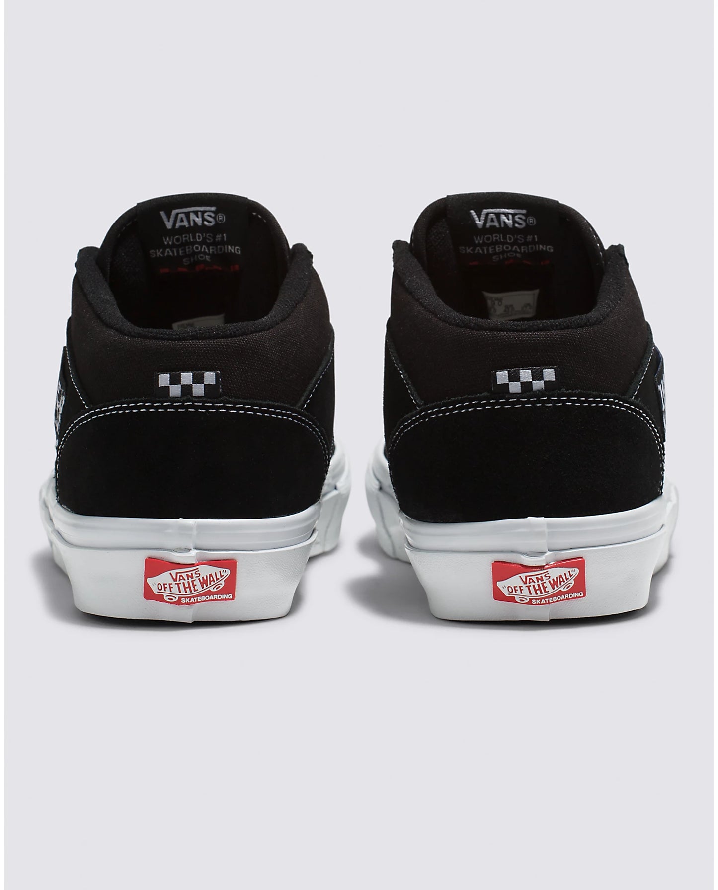 Skate Half Cab (Black/White)