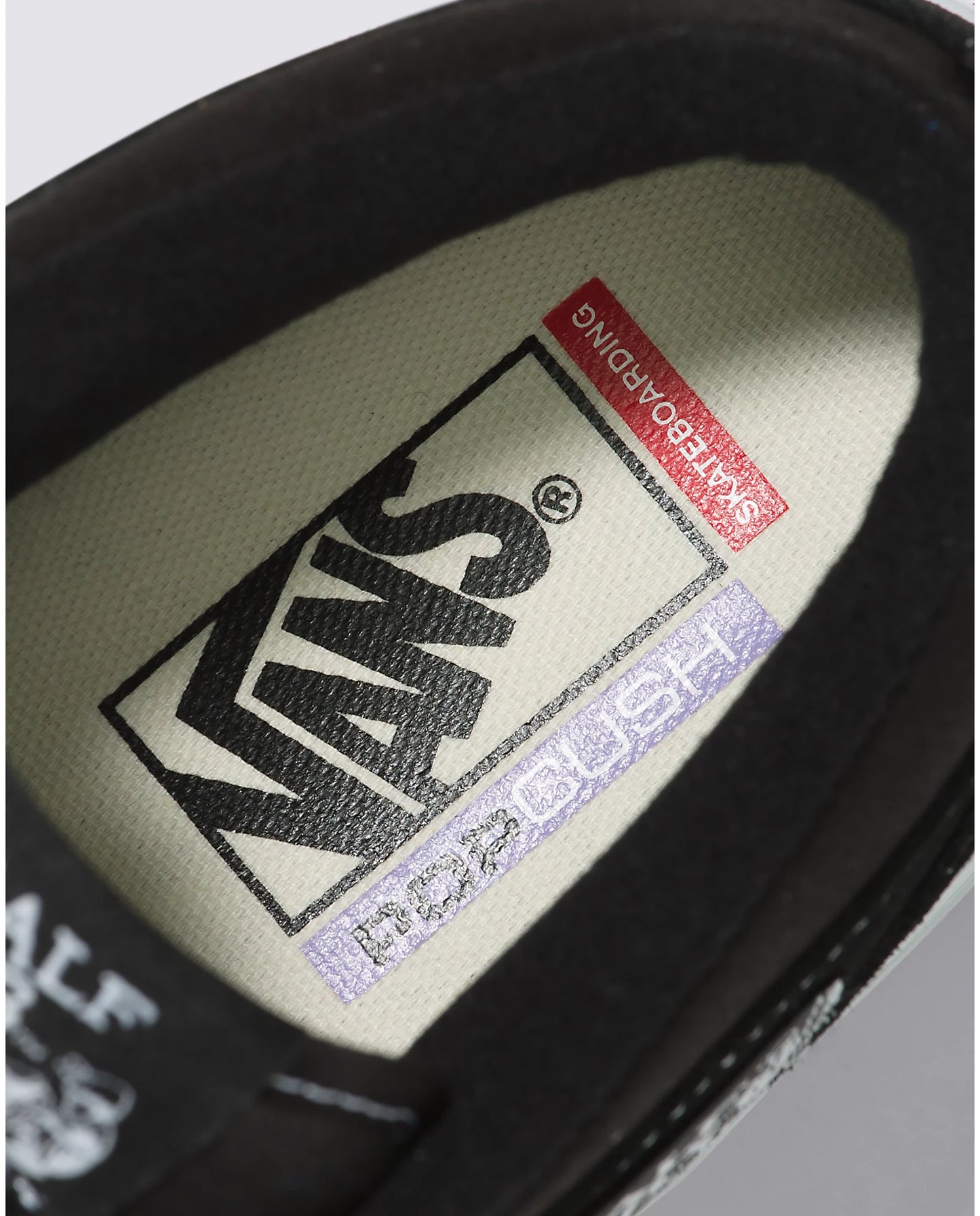 Skate Half Cab (Black/White)