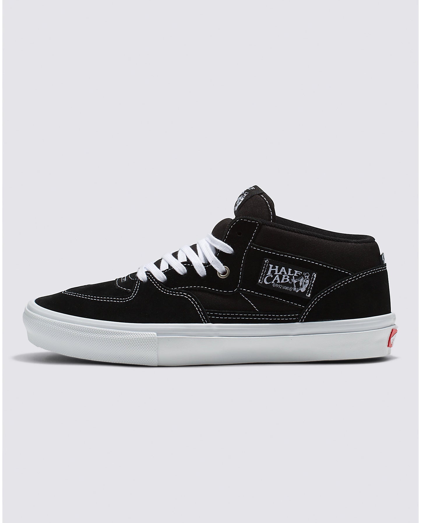 Skate Half Cab (Black/White)