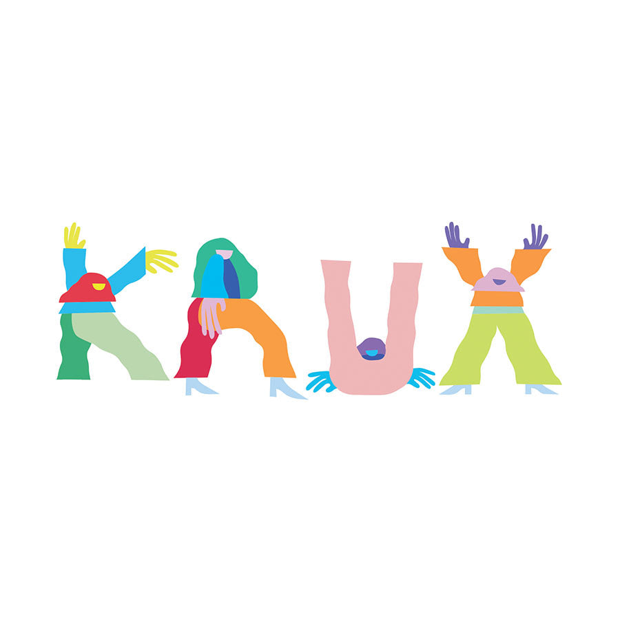 Krux Letters Clear Sticker