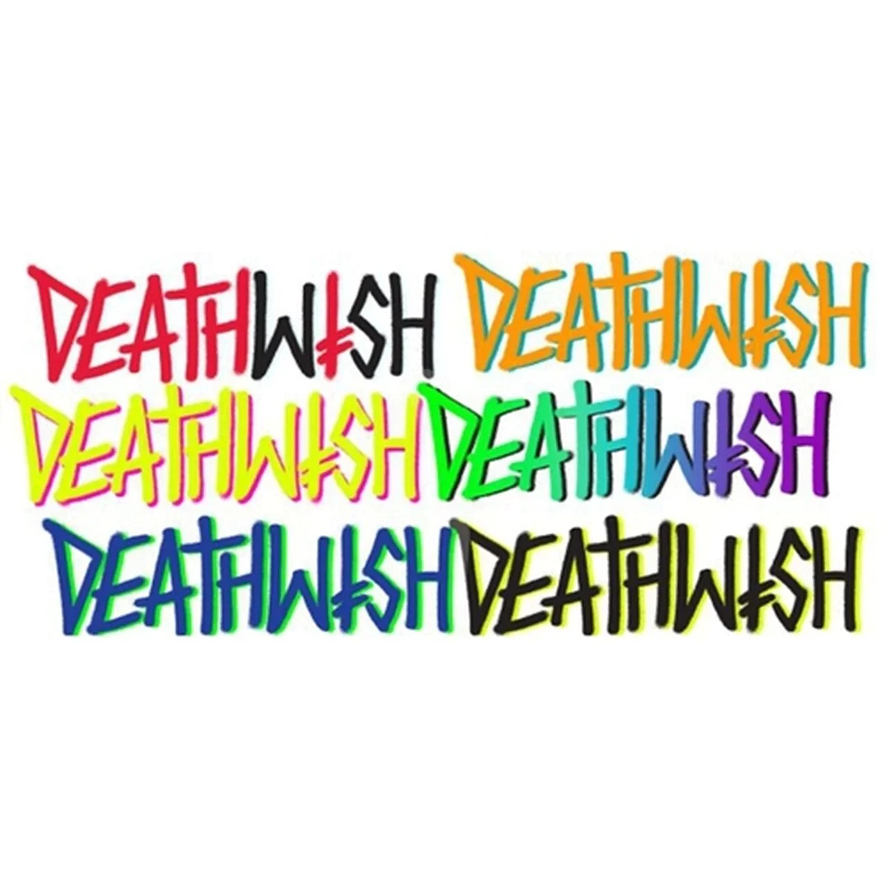 Deathspray Sticker (Assorted Colors)