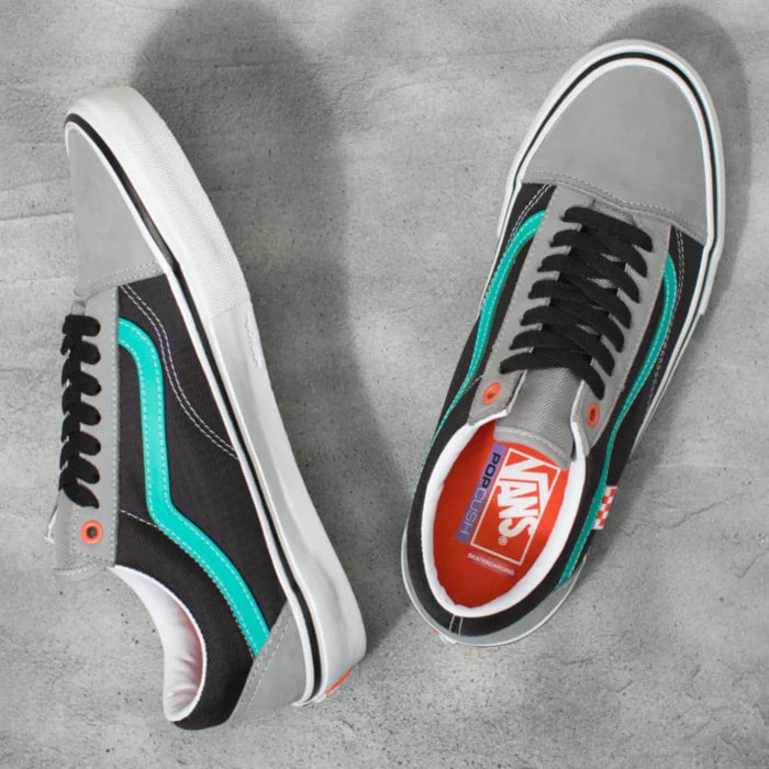 Skate Lucid Old Skool (Black/Gray/Atlantis)