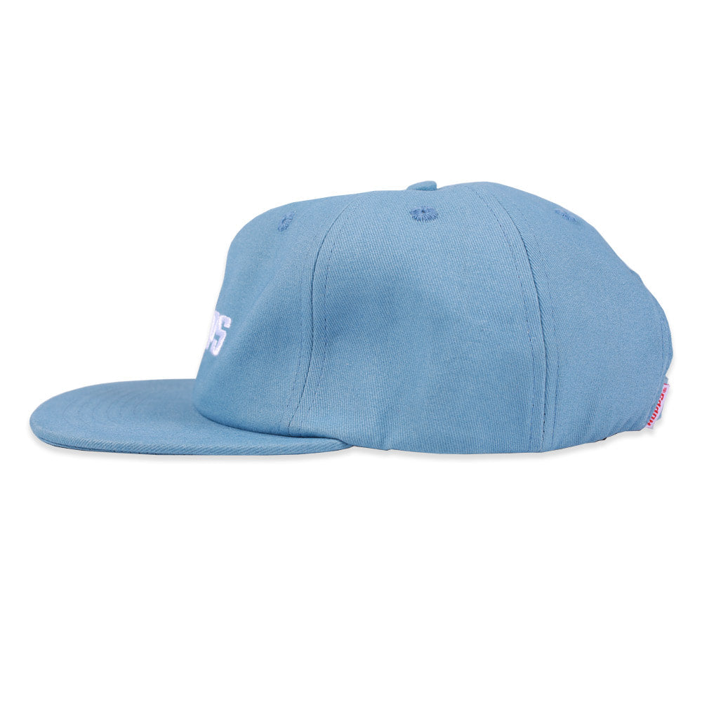 Big Hopps 6 Panel Snapback Hat (Baby Blue)