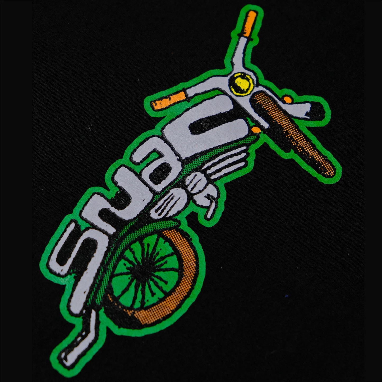 Two-Stroke Tee (Black)