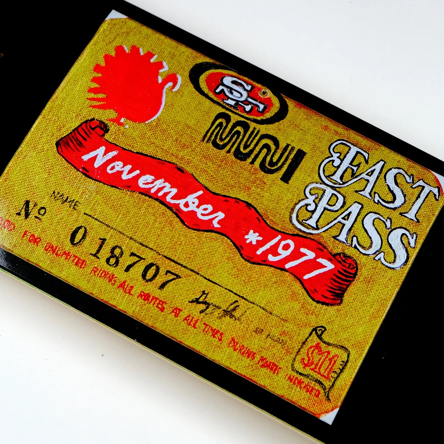 Krebs 'Fast Pass November 1977' Deck (8.5)