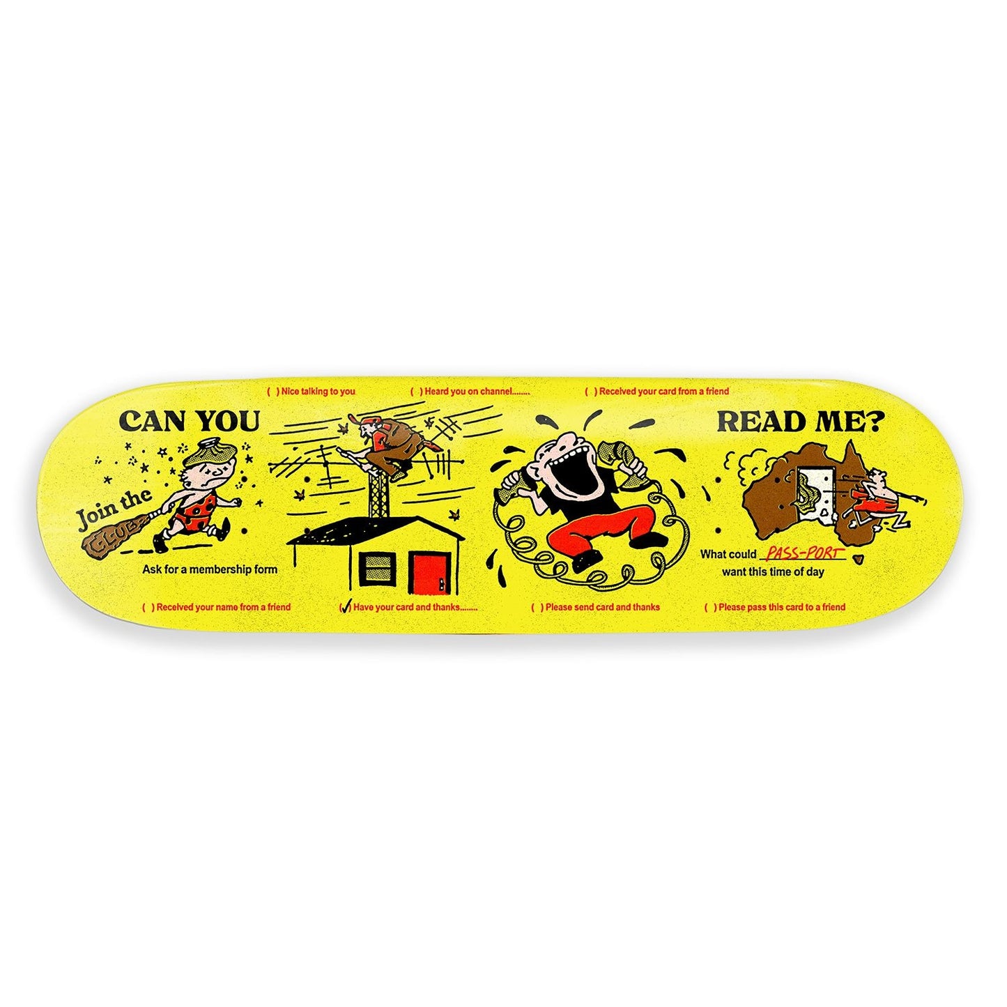 Eyeball Series - Can You Read Me? Deck (8.25)