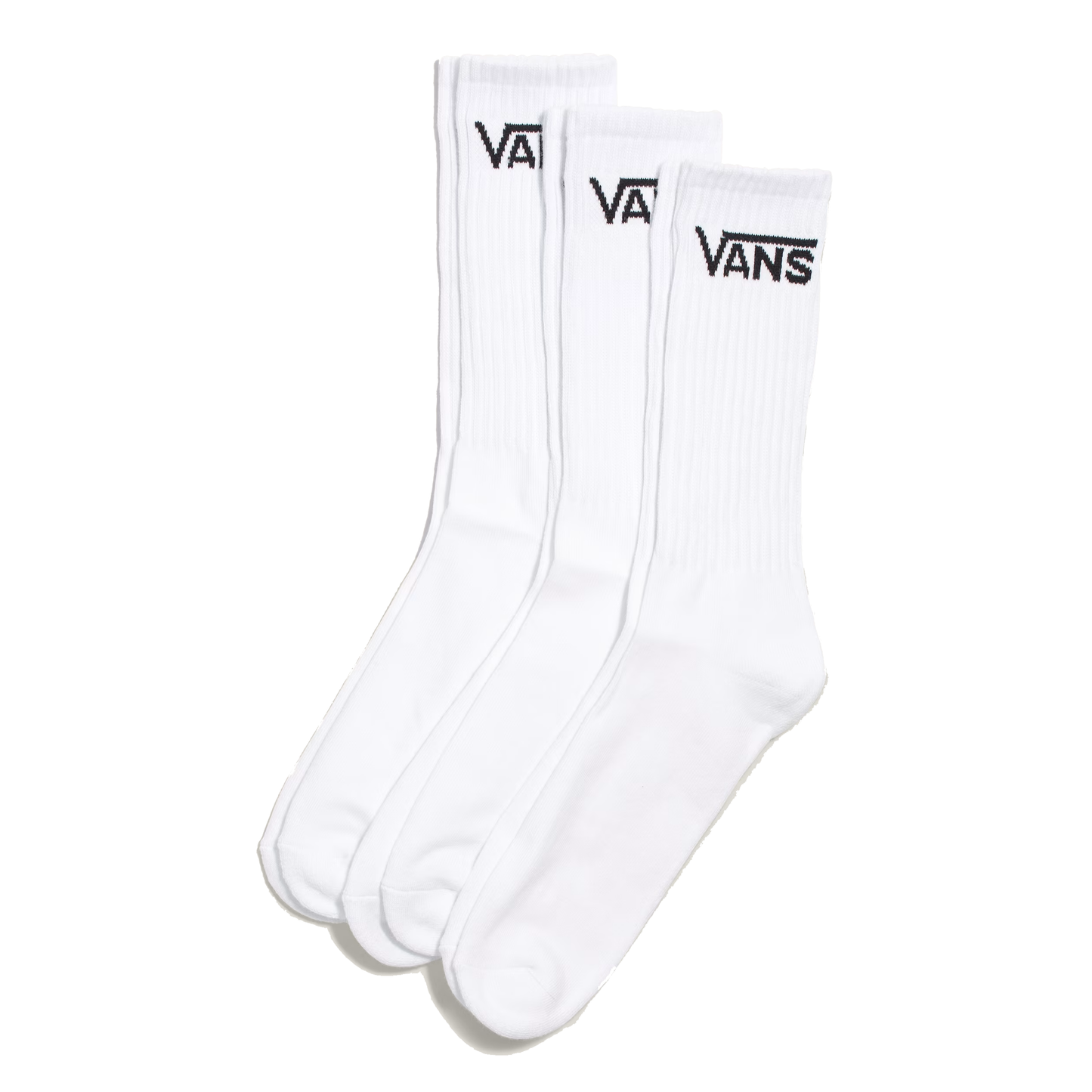 Classic Crew Socks - White (3-Pack)