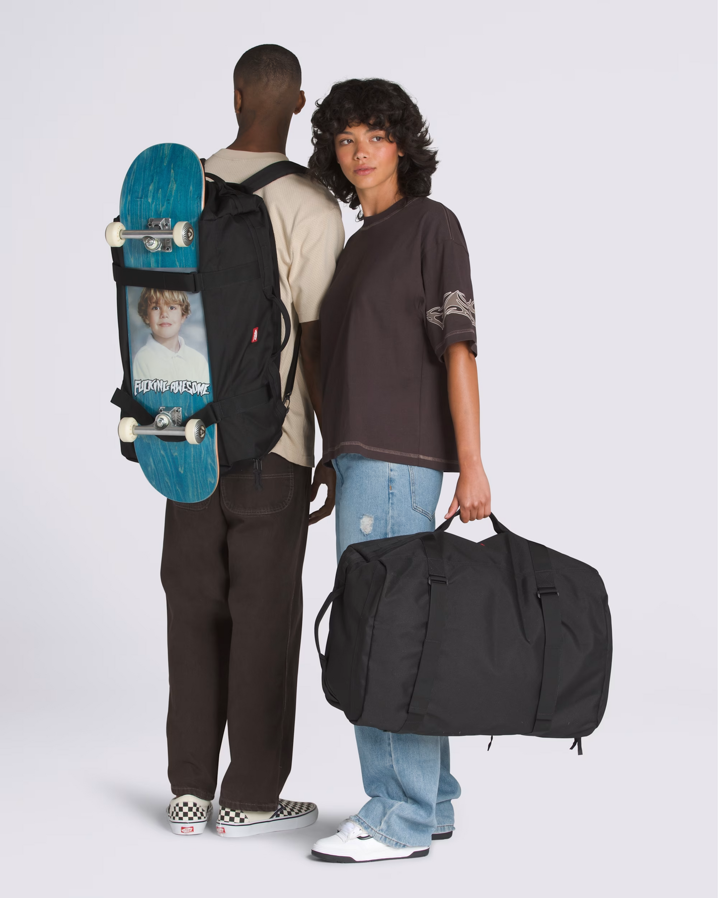 Skate Overnight Pack (Black)