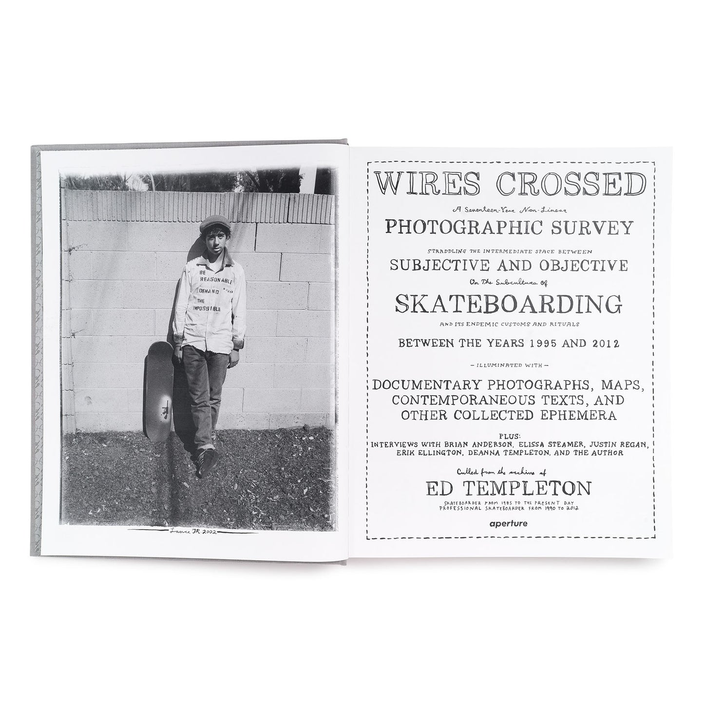 Ed Templeton: Wires Crossed (Hardcover Book)