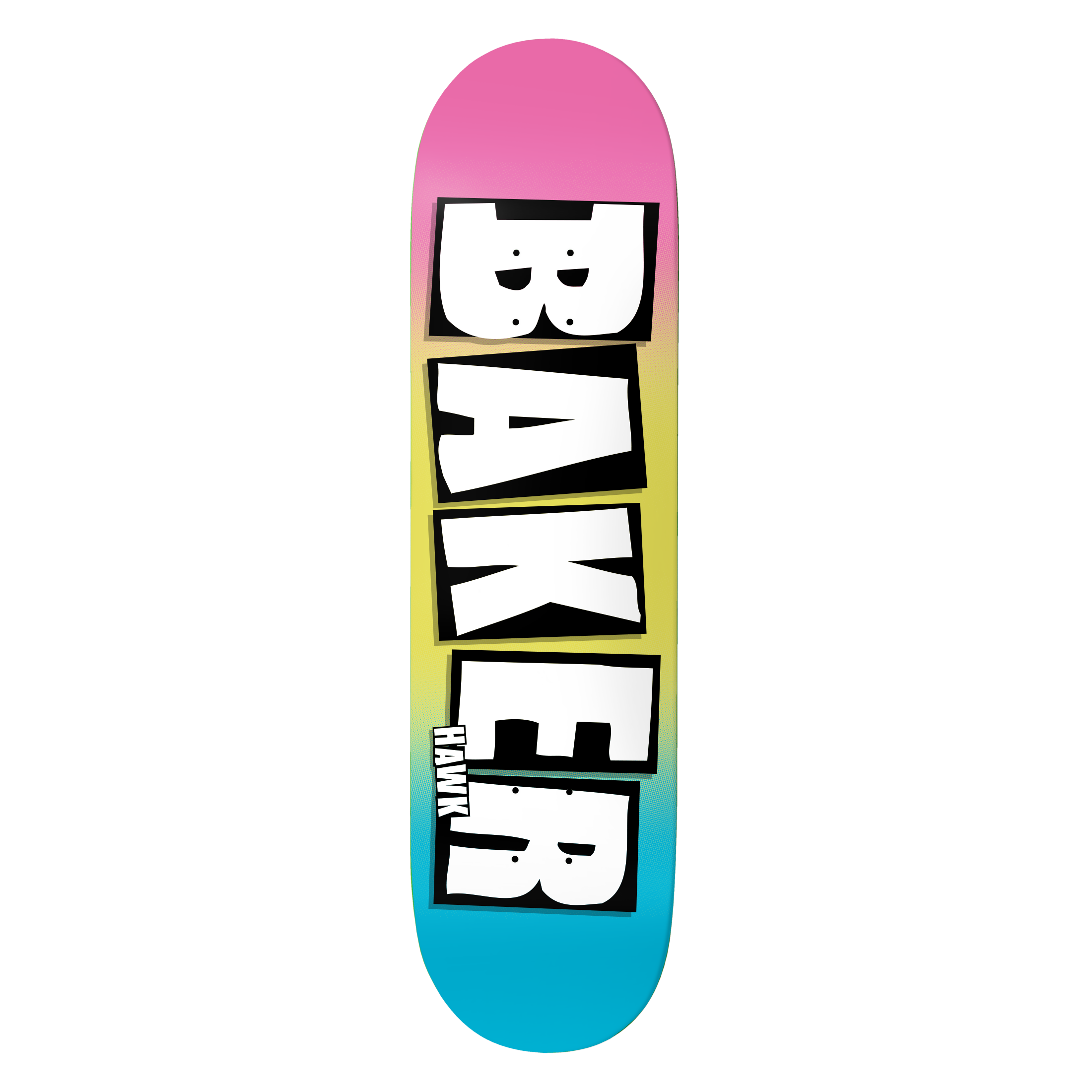 Riley Hawk Brand Name Sherbert Deck (8.0)