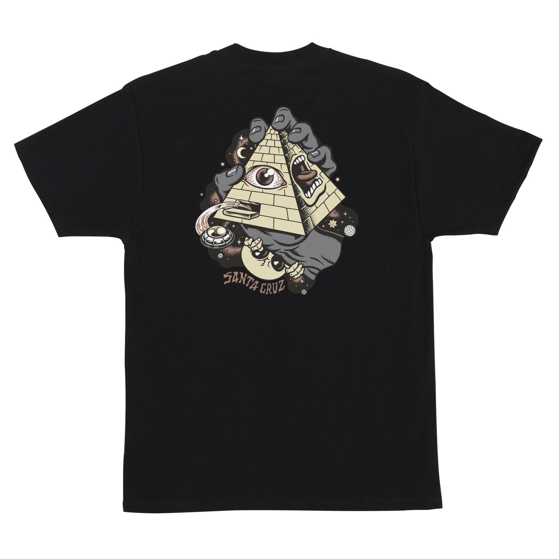 Knibbs Invasion Hand S/S Heavyweight T-Shirt (Black)