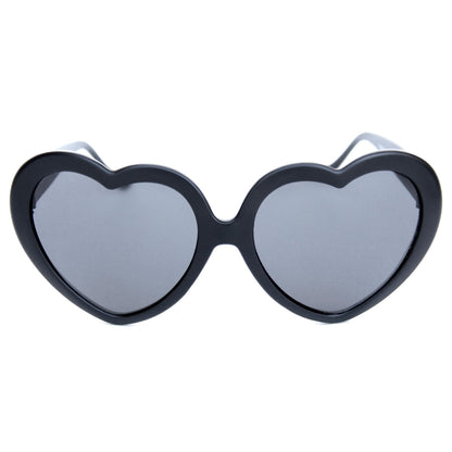 Heart-On Sunglasses (Matte Black)