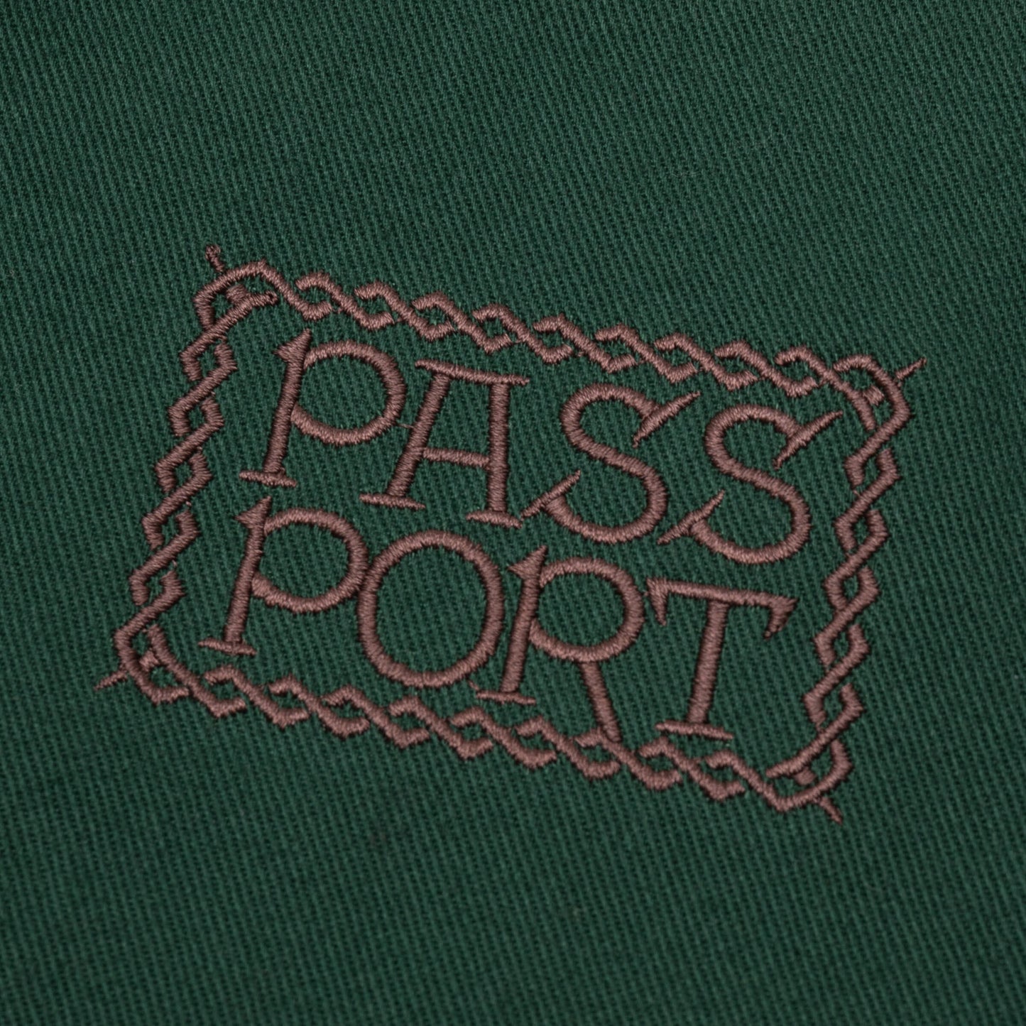 Pass~Port Invasive Logo Yard Jacket (Forest Green)