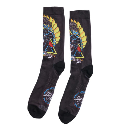 Santa Cruz Natas Screaming Panther Dress Socks (Black)