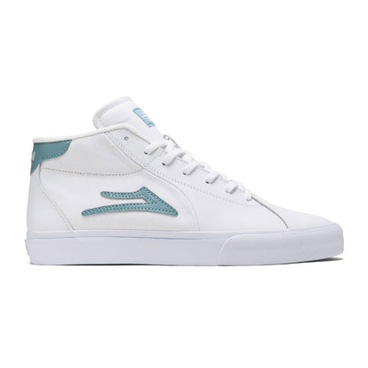 Lakai Flaco 2 Mid (White/Nile Leather)