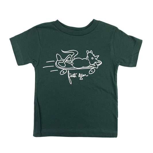 FIRST GEAR SKATE RAT TODDLER TEE (FOREST)