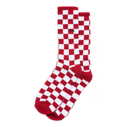 Vans Checkerboard Socks (Red/White)