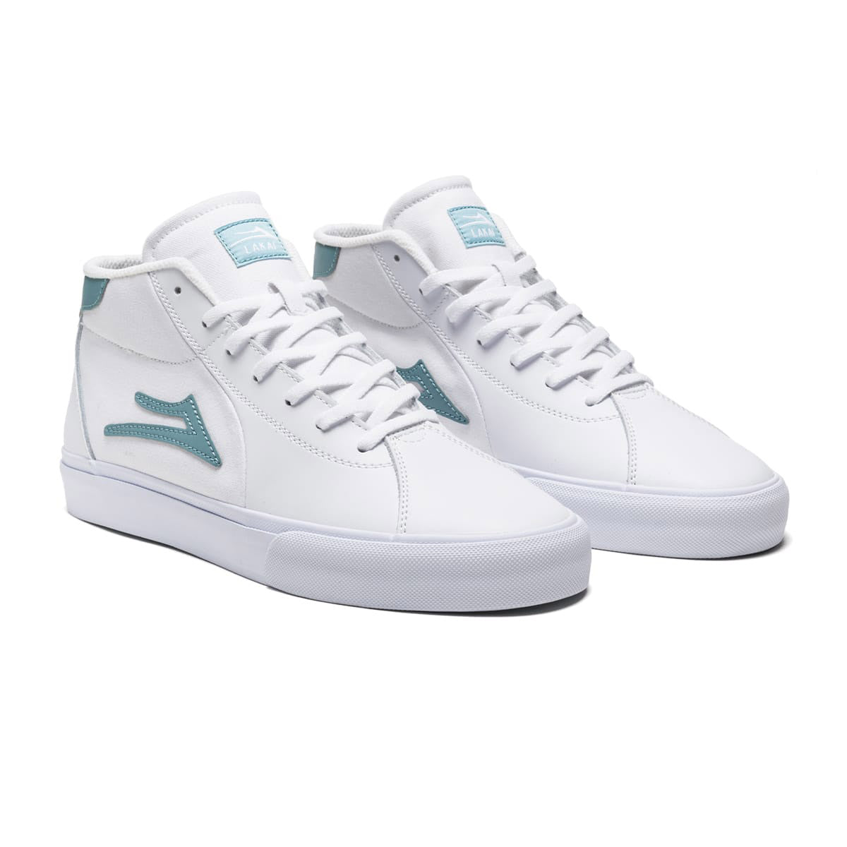 Lakai Flaco 2 Mid (White/Nile Leather)